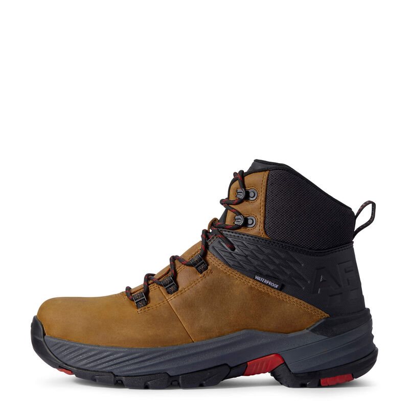 Ariat Work: Stryker 360 6" Waterproof Zapatos de Seguridad Hombre - Marrones (HJNXU9754)